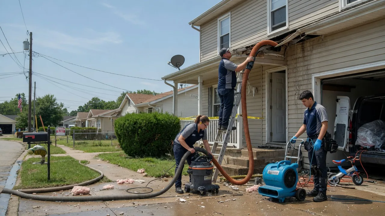 Water Damage Restoration in Hometown, WV near me
